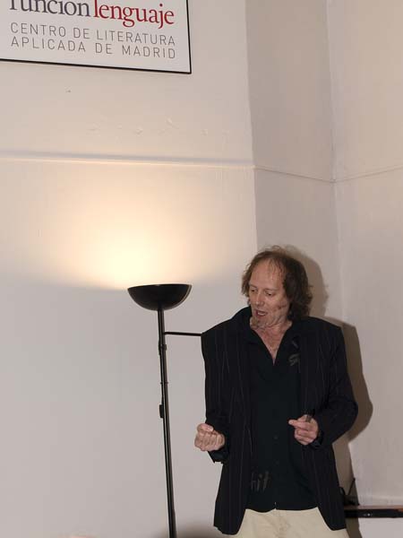 Francisco Simón en Función Lenguaje. 24/11/2011. Foto: N. Viadur